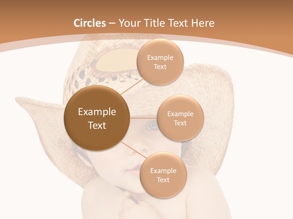 Person Sombrero Kid PowerPoint Template