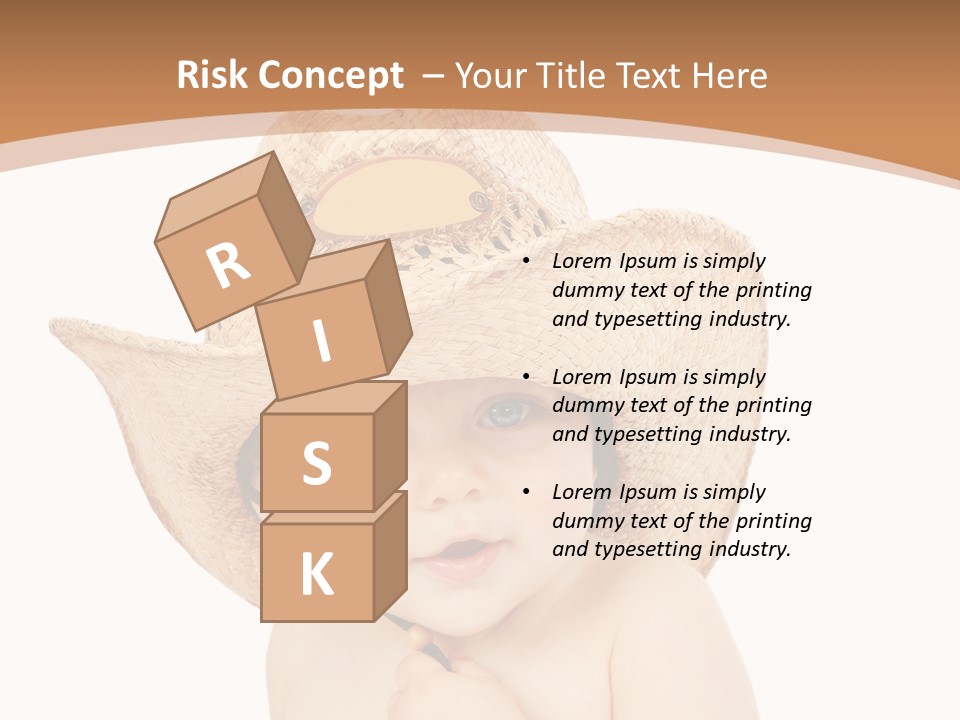 Person Sombrero Kid PowerPoint Template