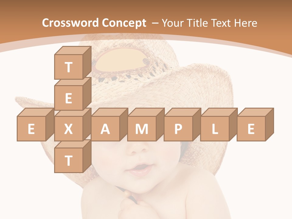 Person Sombrero Kid PowerPoint Template