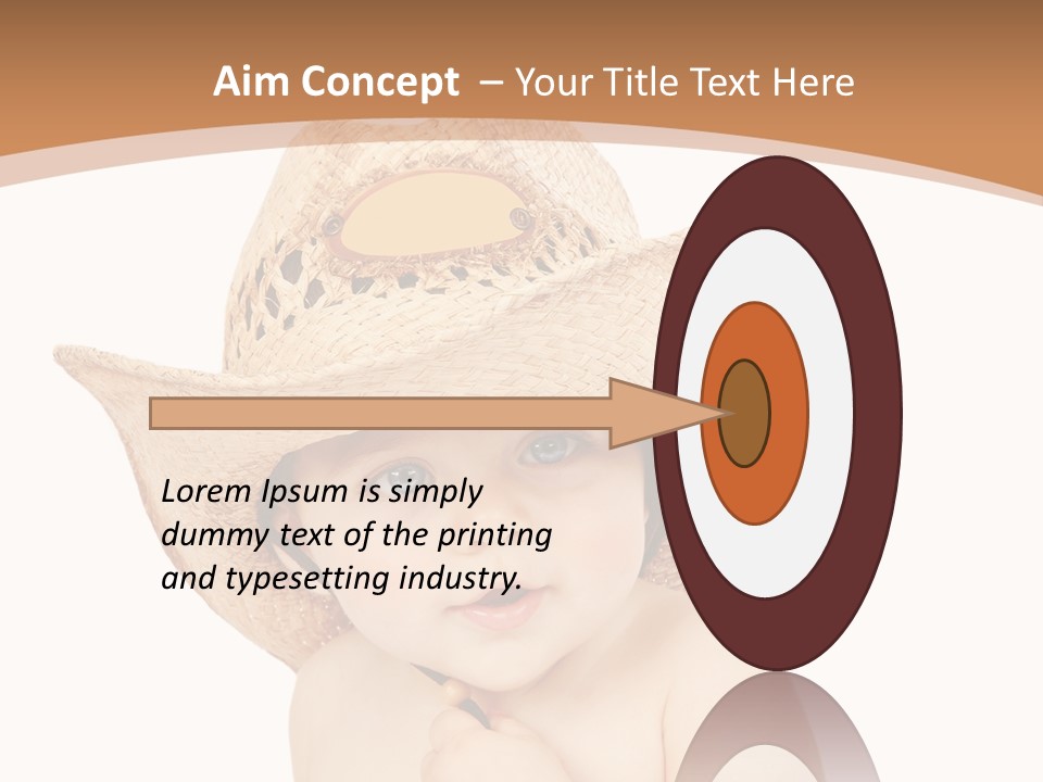 Person Sombrero Kid PowerPoint Template