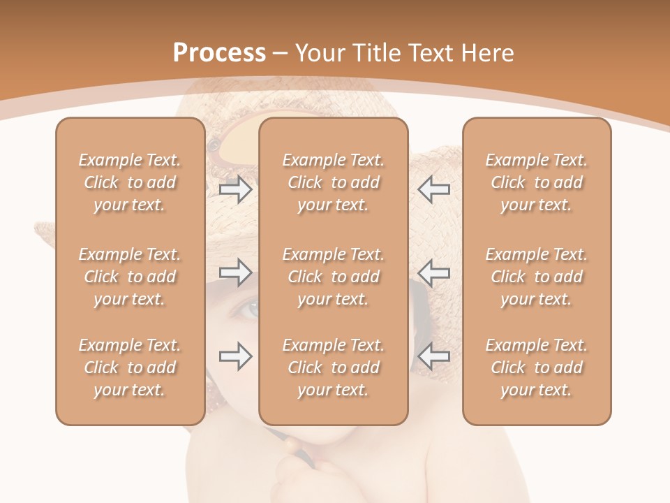 Person Sombrero Kid PowerPoint Template