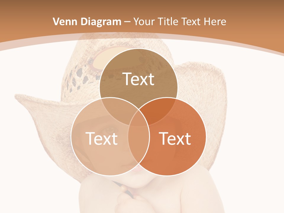 Person Sombrero Kid PowerPoint Template