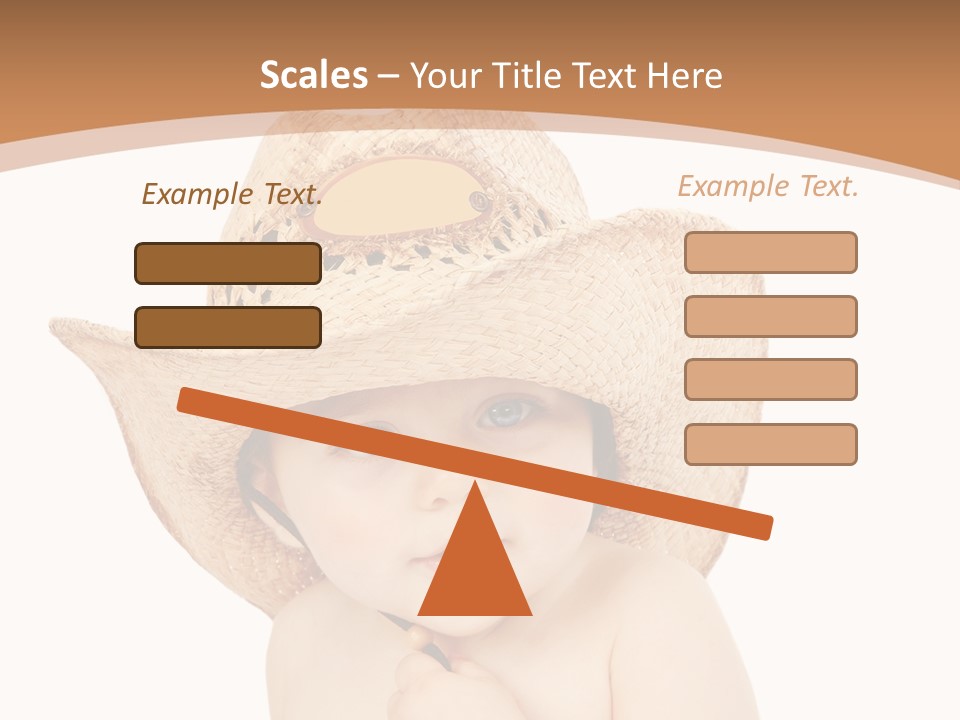 Person Sombrero Kid PowerPoint Template