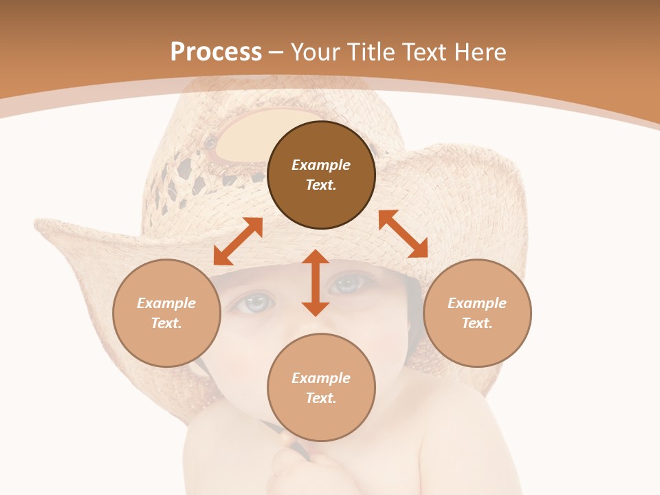Person Sombrero Kid PowerPoint Template