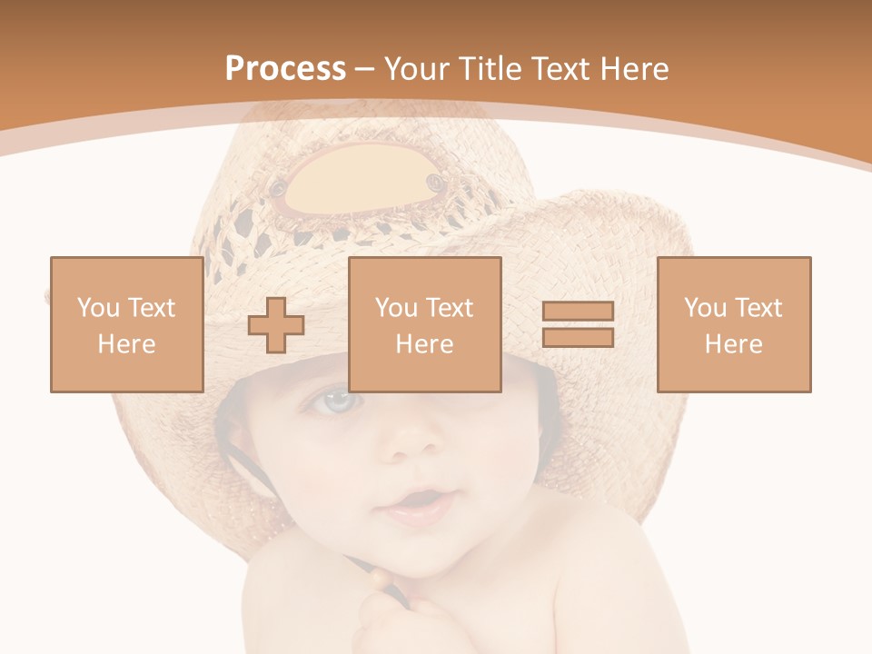 Person Sombrero Kid PowerPoint Template