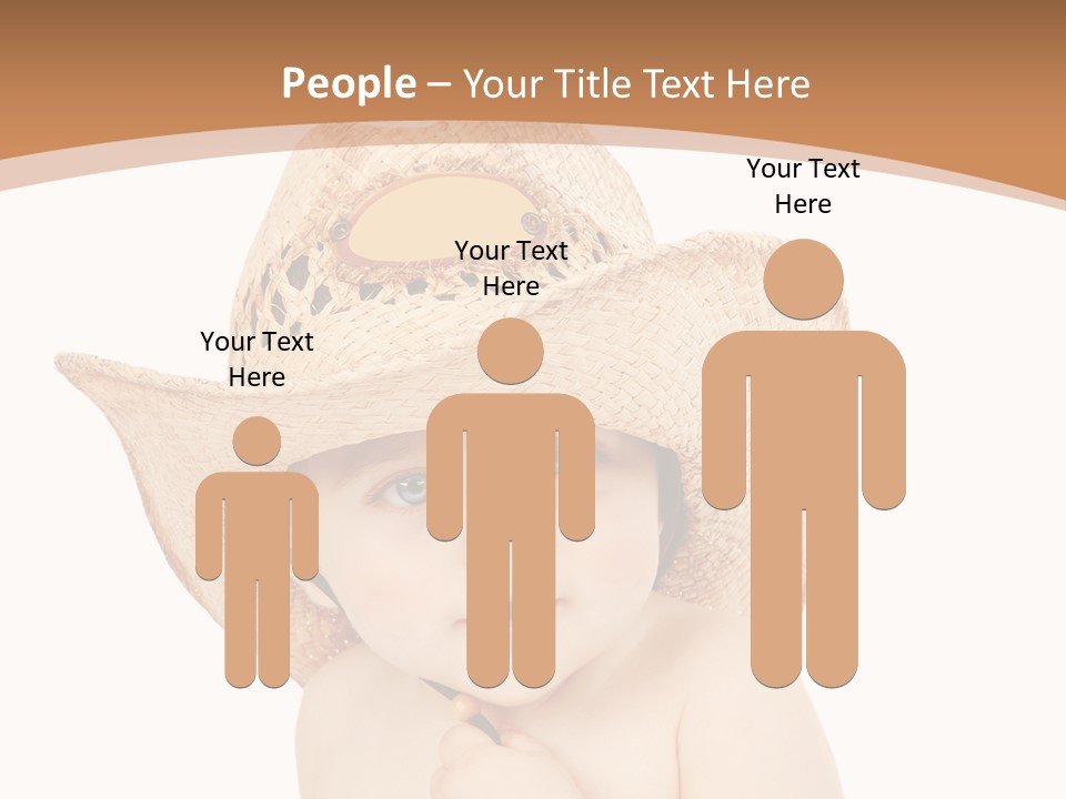 Person Sombrero Kid PowerPoint Template
