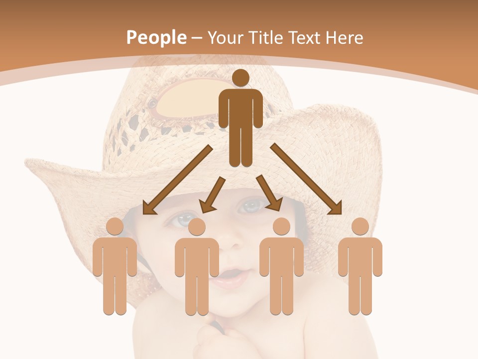 Person Sombrero Kid PowerPoint Template