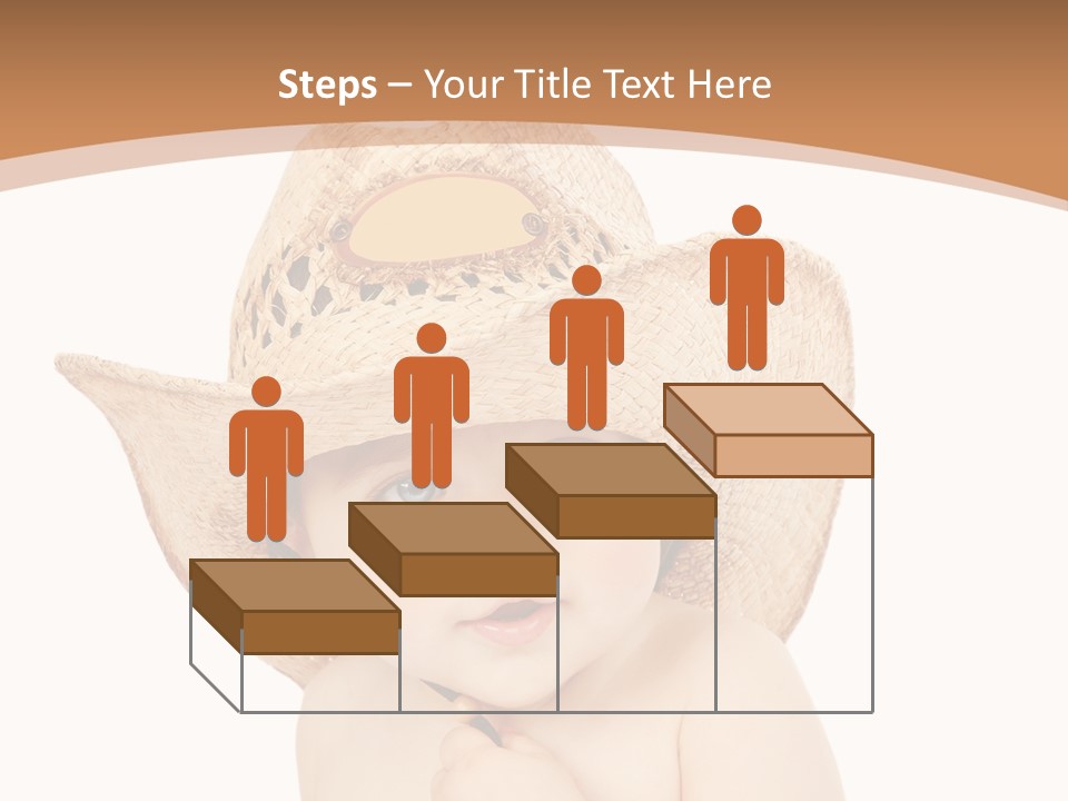 Person Sombrero Kid PowerPoint Template