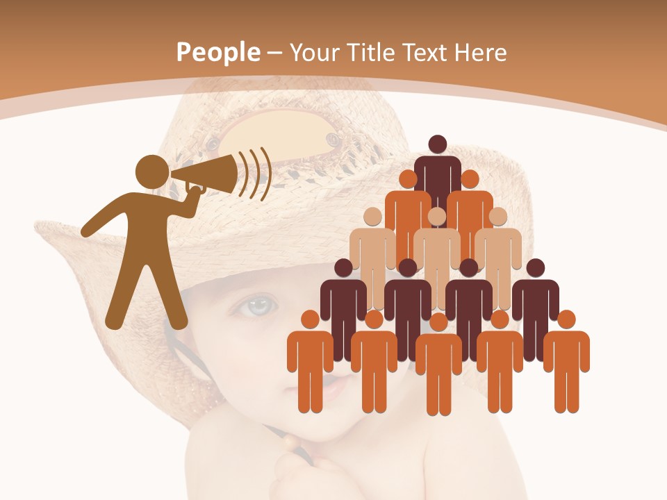 Person Sombrero Kid PowerPoint Template