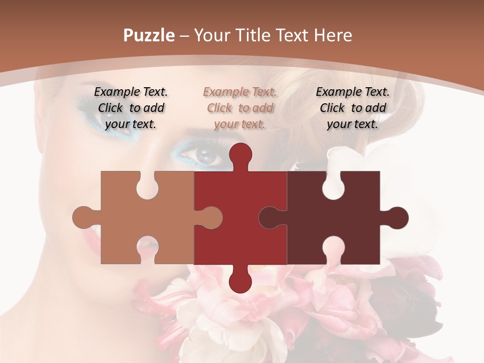 Antiageing Smiling Sexy PowerPoint Template