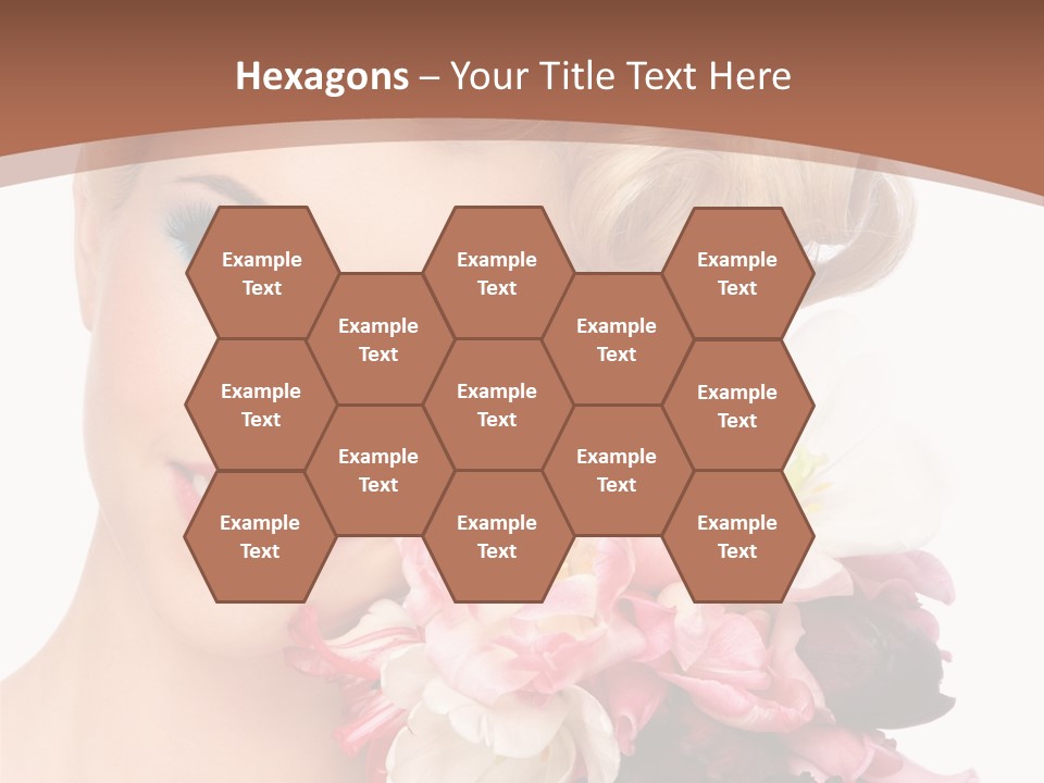 Antiageing Smiling Sexy PowerPoint Template