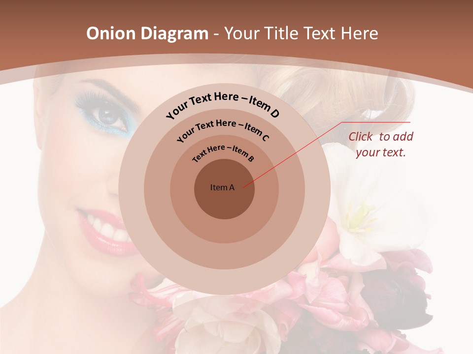 Antiageing Smiling Sexy PowerPoint Template