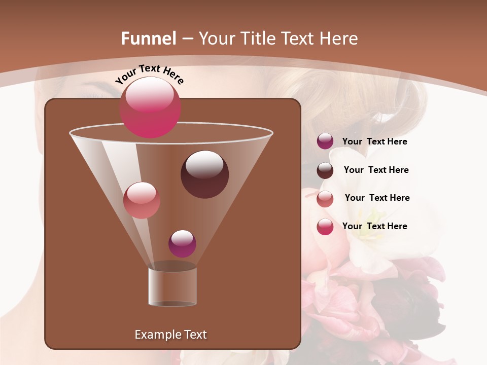 Antiageing Smiling Sexy PowerPoint Template