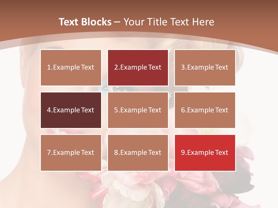 Antiageing Smiling Sexy PowerPoint Template