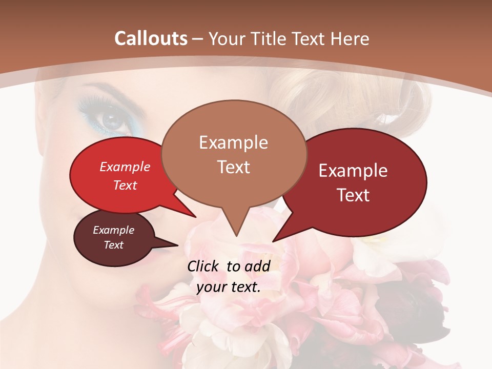 Antiageing Smiling Sexy PowerPoint Template