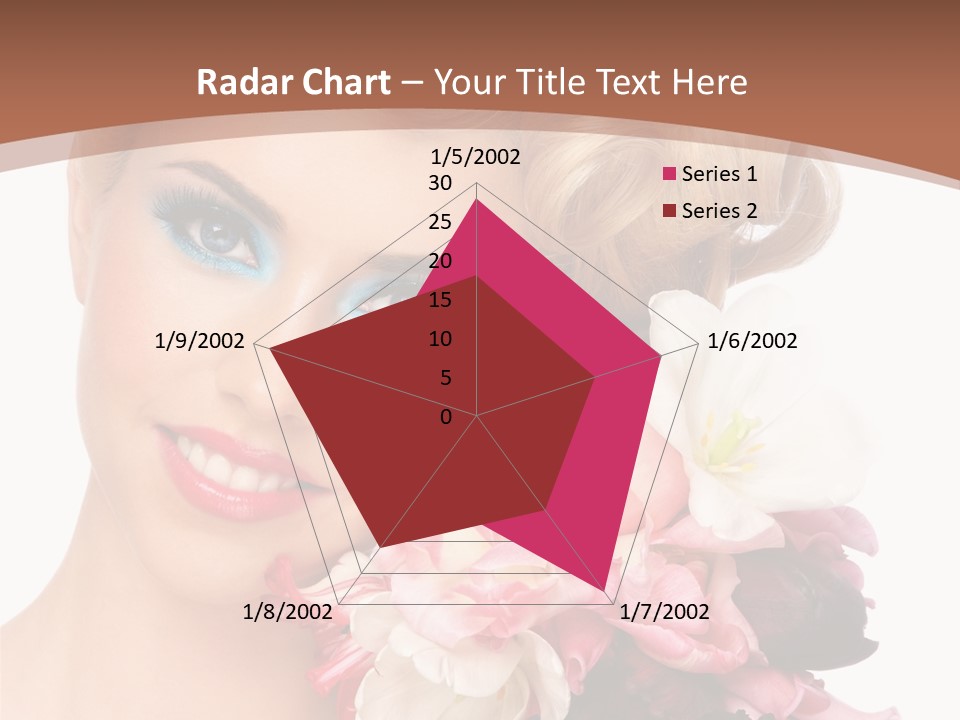 Antiageing Smiling Sexy PowerPoint Template