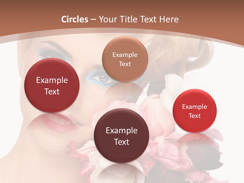 Antiageing Smiling Sexy PowerPoint Template