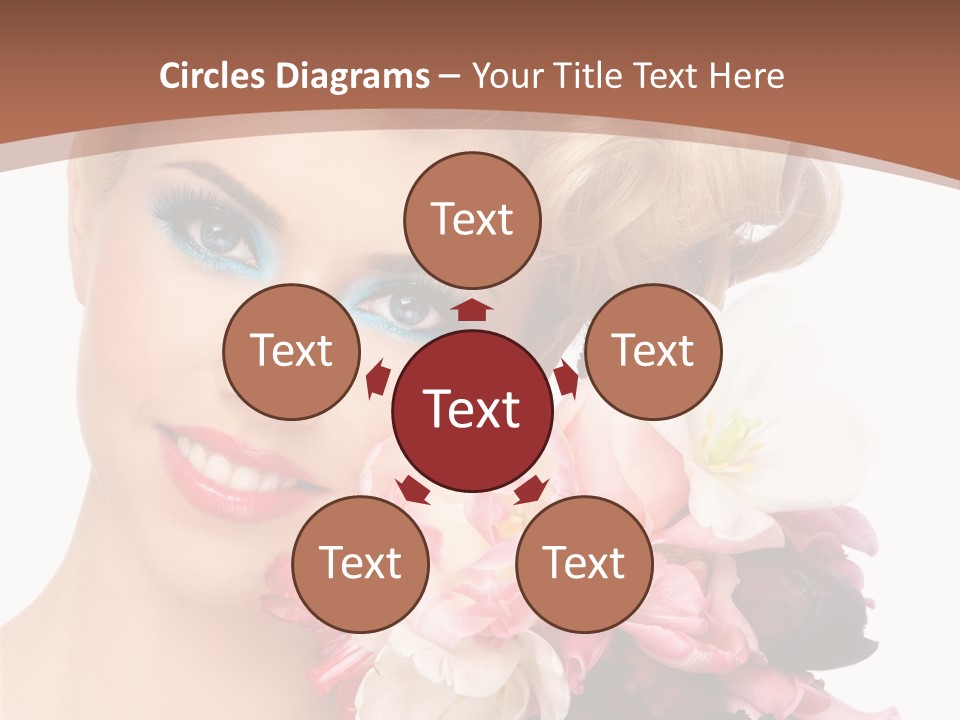 Antiageing Smiling Sexy PowerPoint Template