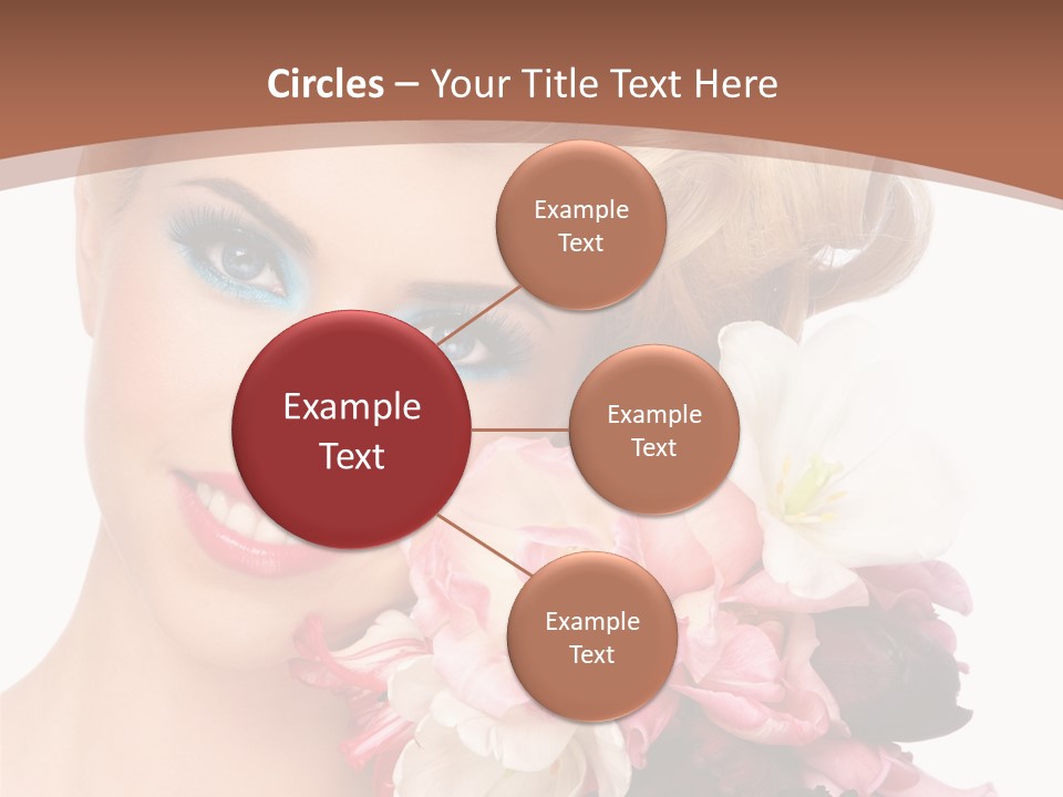 Antiageing Smiling Sexy PowerPoint Template