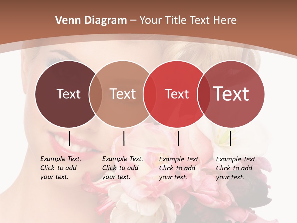 Antiageing Smiling Sexy PowerPoint Template