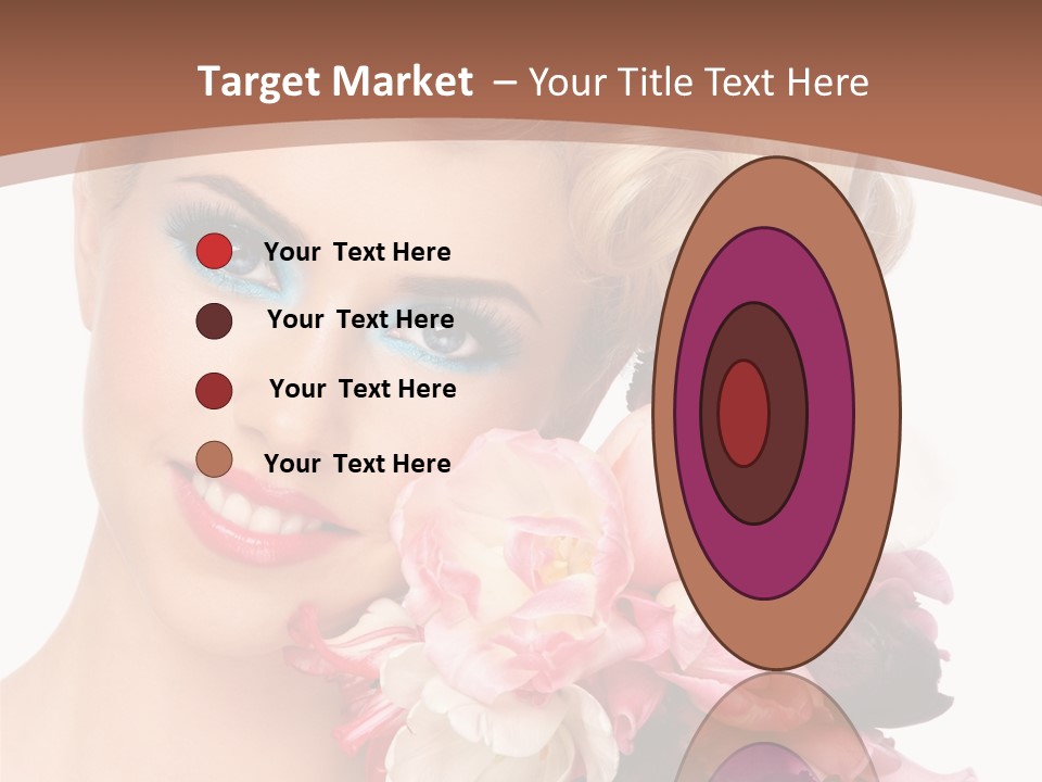 Antiageing Smiling Sexy PowerPoint Template