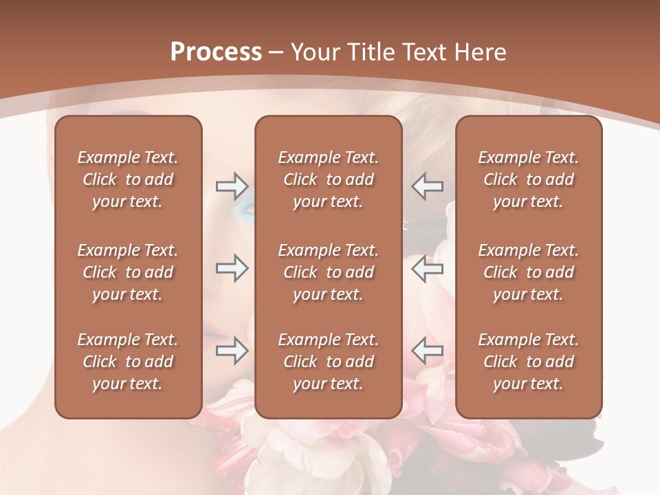 Antiageing Smiling Sexy PowerPoint Template