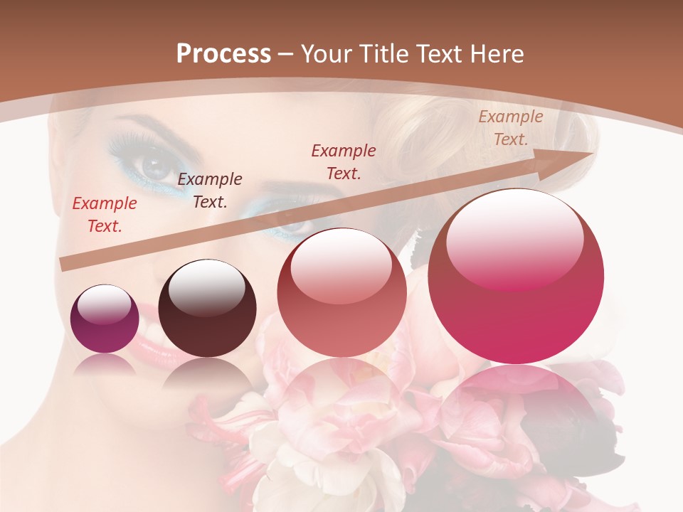 Antiageing Smiling Sexy PowerPoint Template