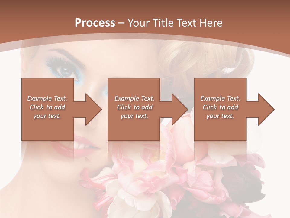 Antiageing Smiling Sexy PowerPoint Template