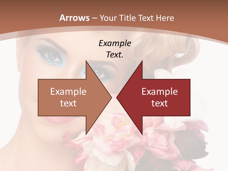 Antiageing Smiling Sexy PowerPoint Template