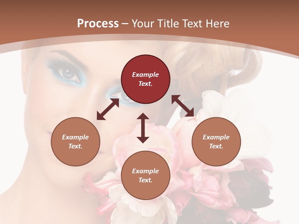 Antiageing Smiling Sexy PowerPoint Template