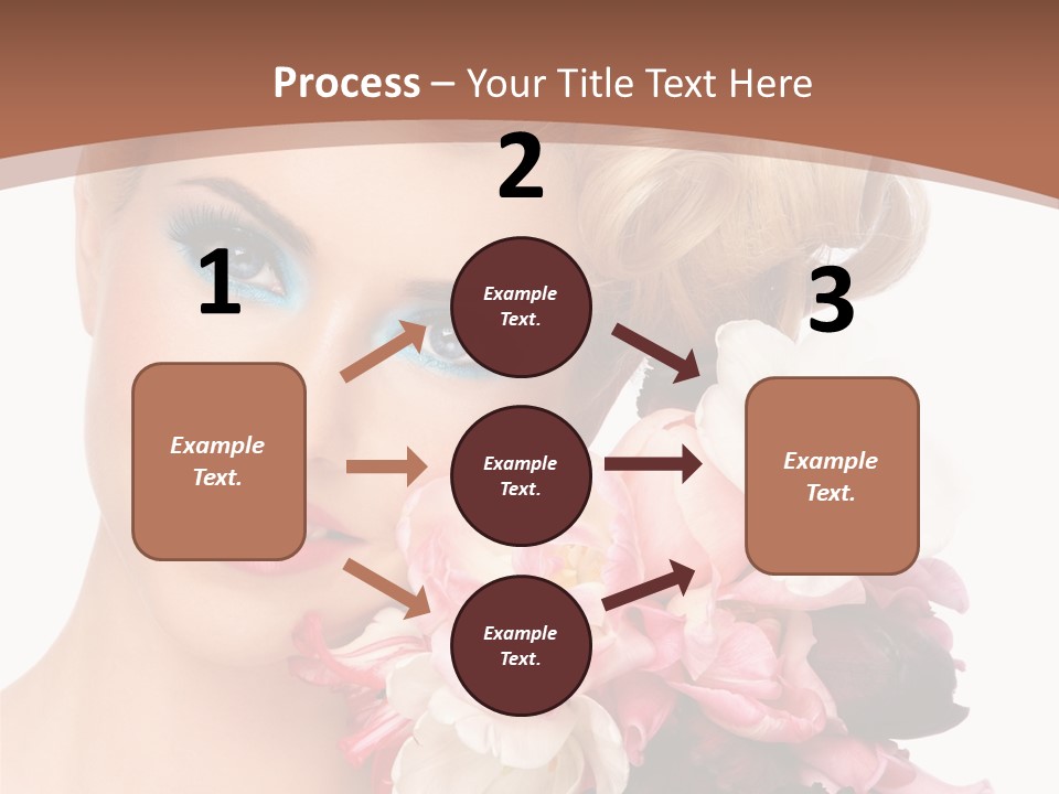 Antiageing Smiling Sexy PowerPoint Template