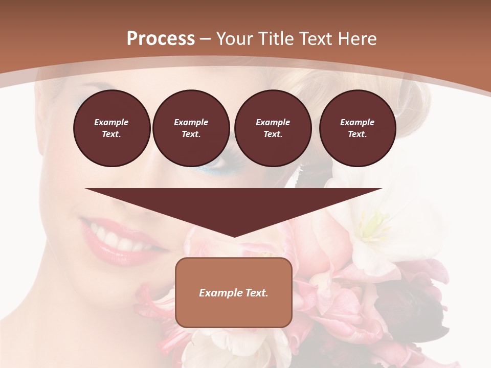 Antiageing Smiling Sexy PowerPoint Template