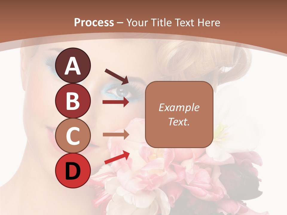 Antiageing Smiling Sexy PowerPoint Template