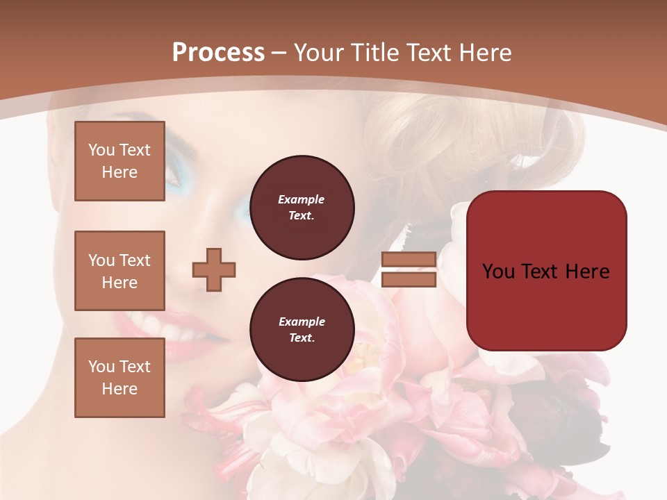 Antiageing Smiling Sexy PowerPoint Template