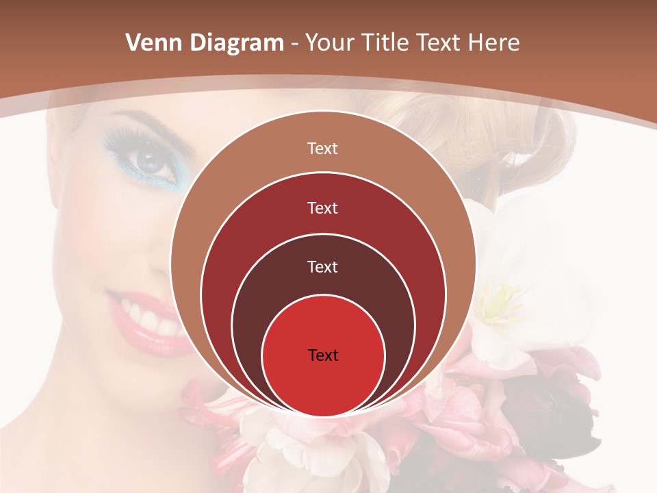 Antiageing Smiling Sexy PowerPoint Template