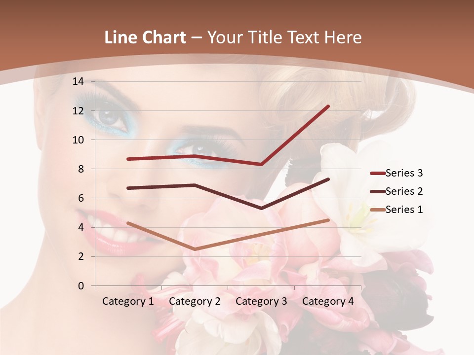 Antiageing Smiling Sexy PowerPoint Template