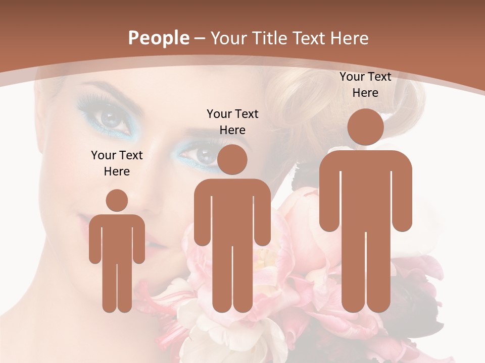 Antiageing Smiling Sexy PowerPoint Template