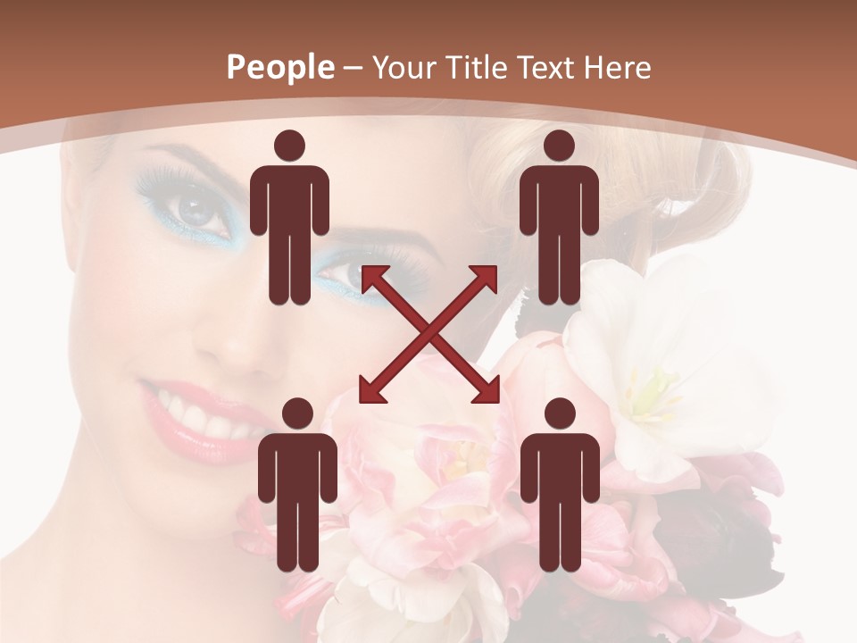 Antiageing Smiling Sexy PowerPoint Template