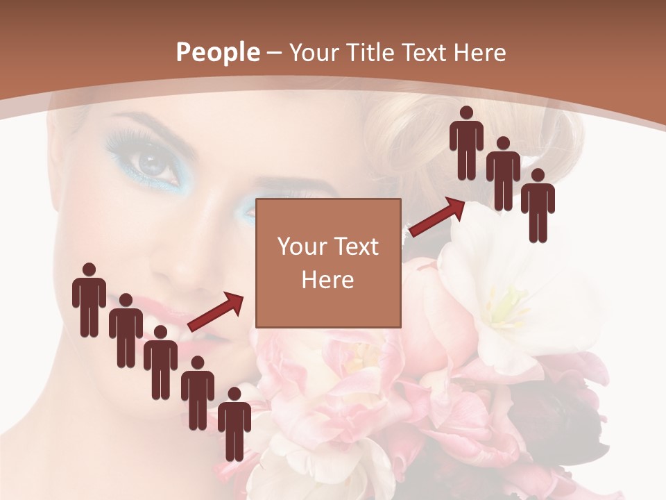 Antiageing Smiling Sexy PowerPoint Template