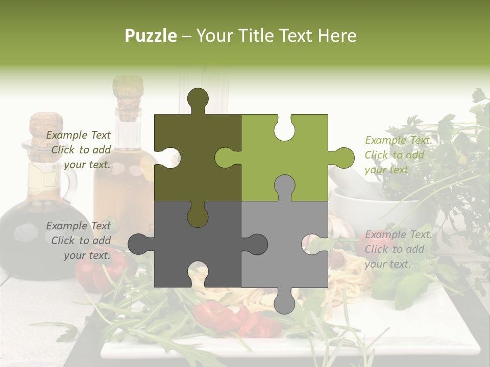 Gesundheit Italiener Trattoria PowerPoint Template