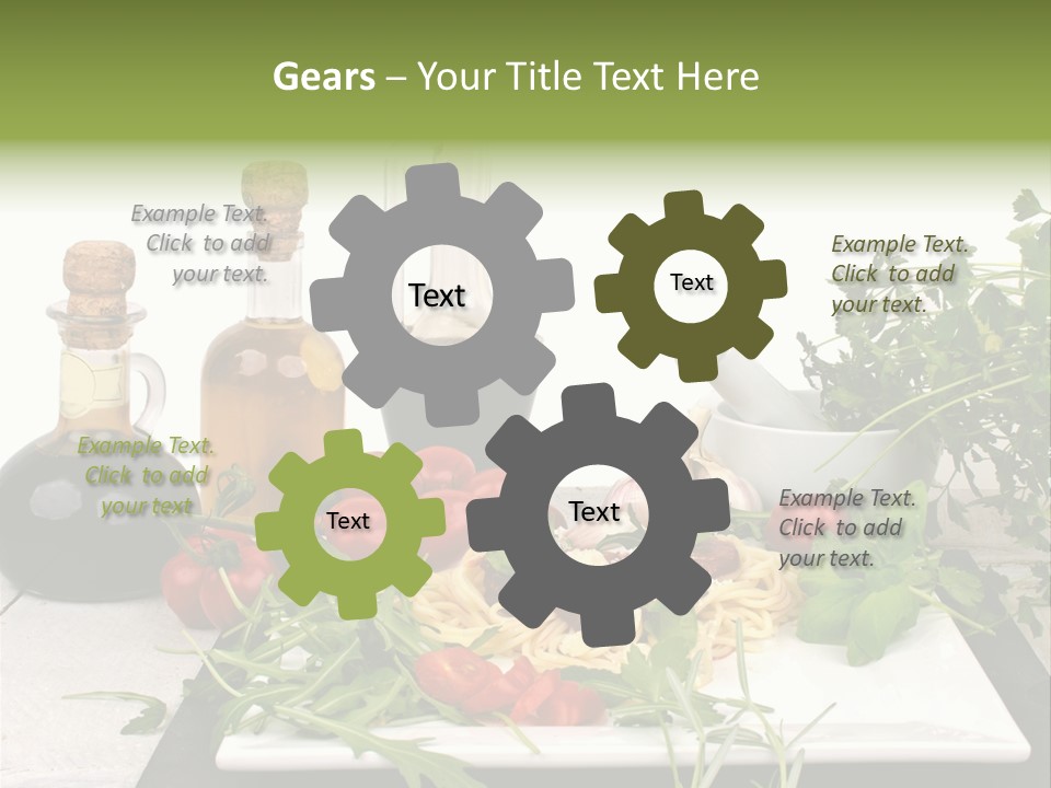 Gesundheit Italiener Trattoria PowerPoint Template