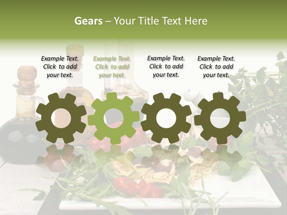 Gesundheit Italiener Trattoria PowerPoint Template