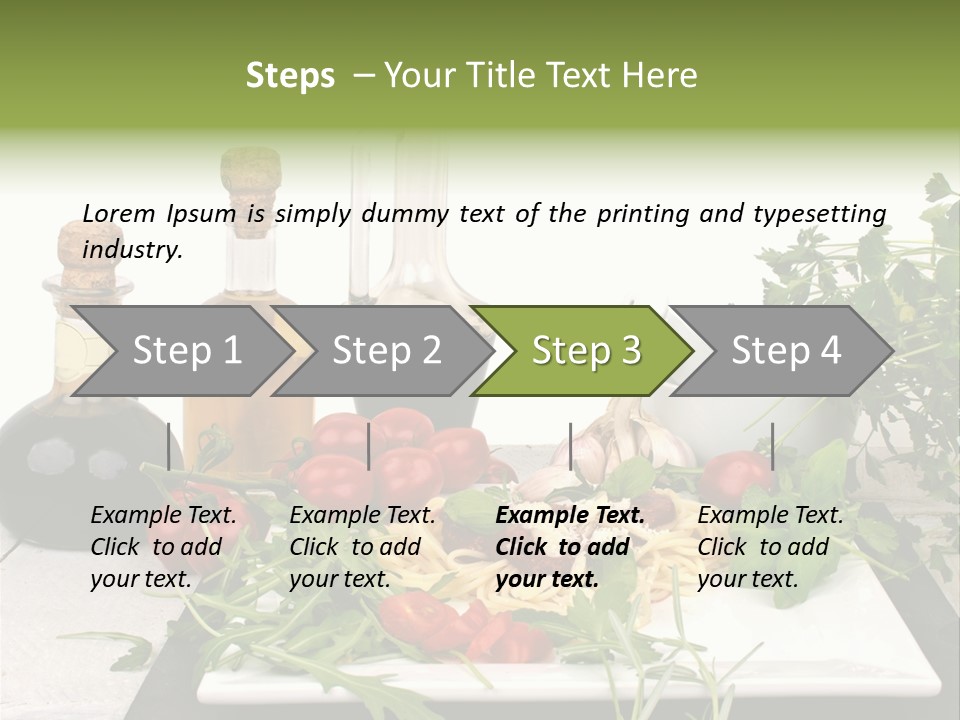 Gesundheit Italiener Trattoria PowerPoint Template