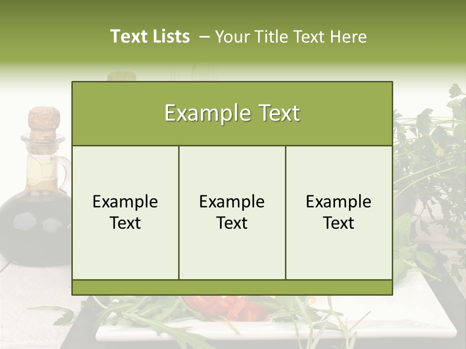 Gesundheit Italiener Trattoria PowerPoint Template