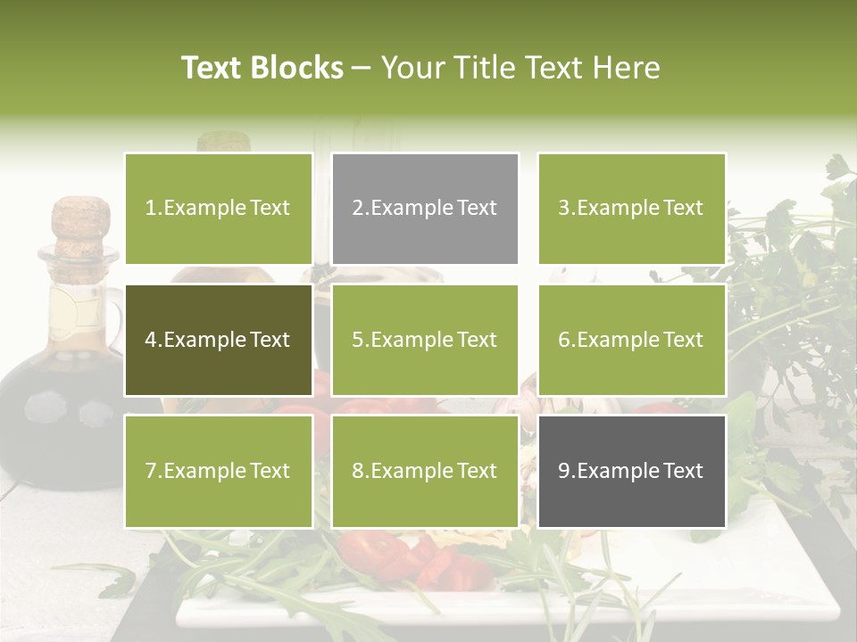 Gesundheit Italiener Trattoria PowerPoint Template