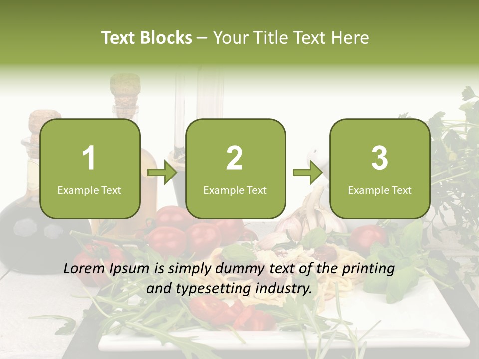 Gesundheit Italiener Trattoria PowerPoint Template