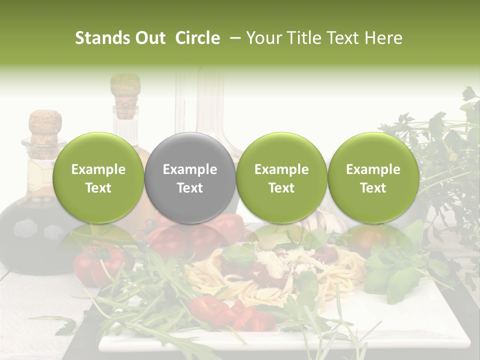 Gesundheit Italiener Trattoria PowerPoint Template