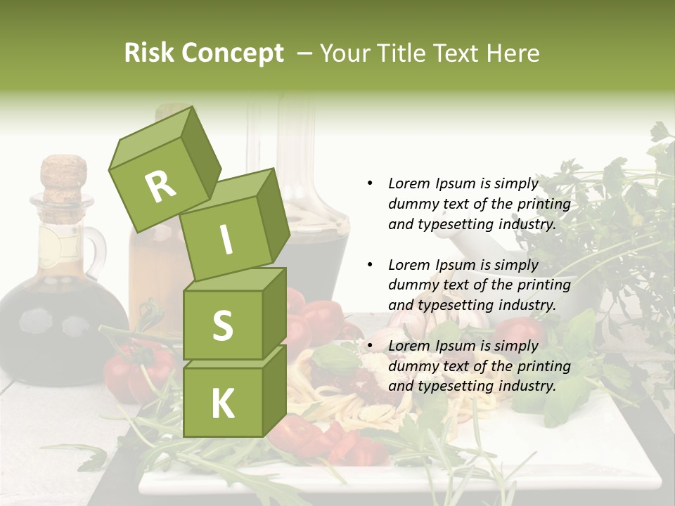 Gesundheit Italiener Trattoria PowerPoint Template