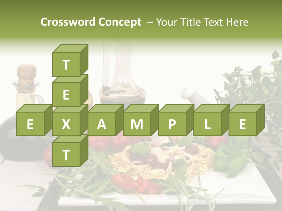 Gesundheit Italiener Trattoria PowerPoint Template