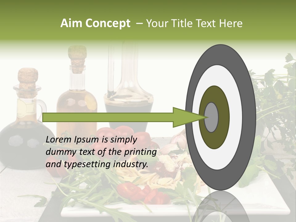 Gesundheit Italiener Trattoria PowerPoint Template